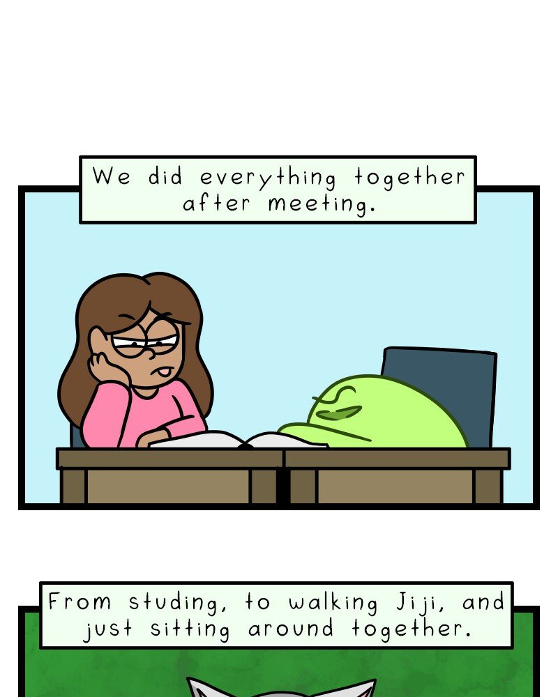 Life of a Highschool Slime - Episode 11, Page 4: Sophomore Year- Chapter 11